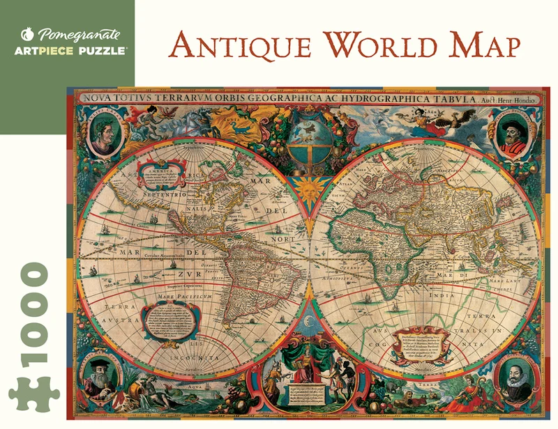 PFG Antique World Map