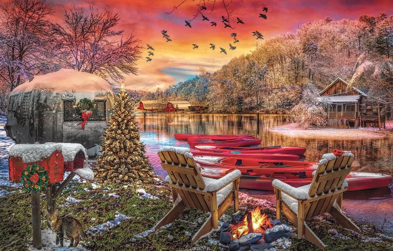 Christmas Eve Camping