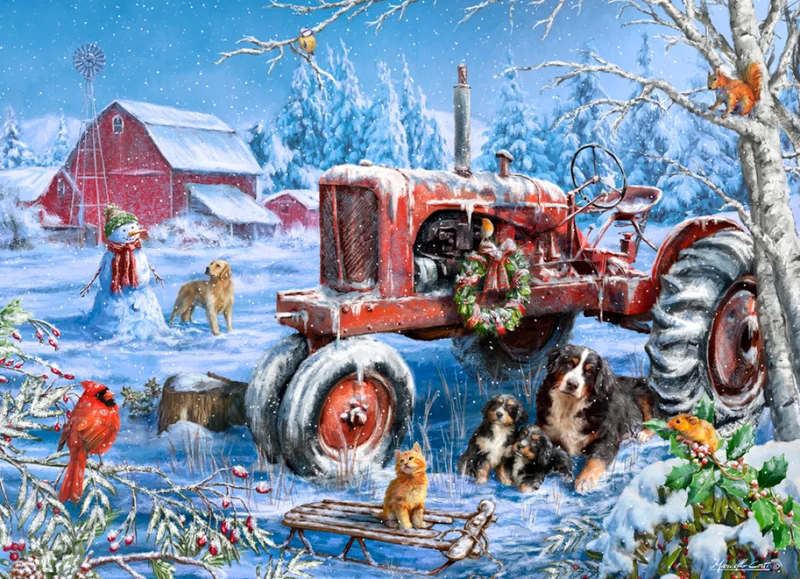 Christmas on the Farm, Marcello Corti