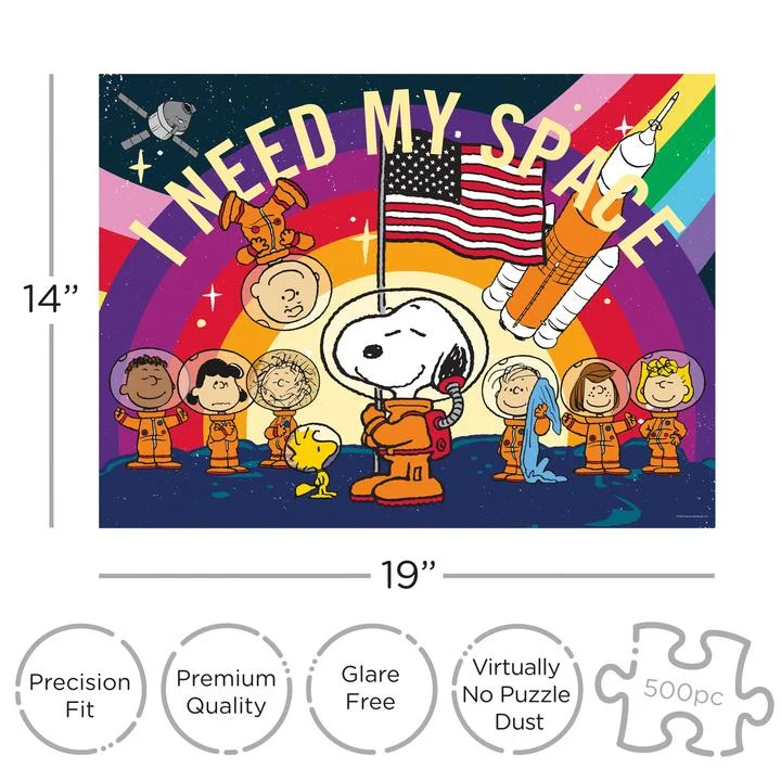 Snoopy In Space 500pc Puzzle