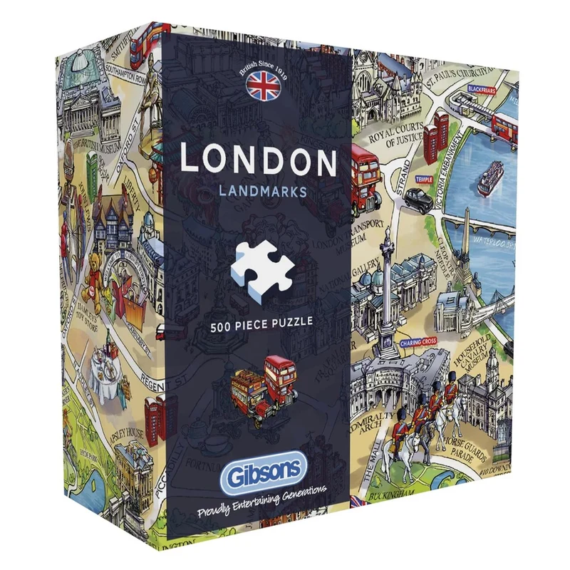 London Landmarks, 500pc