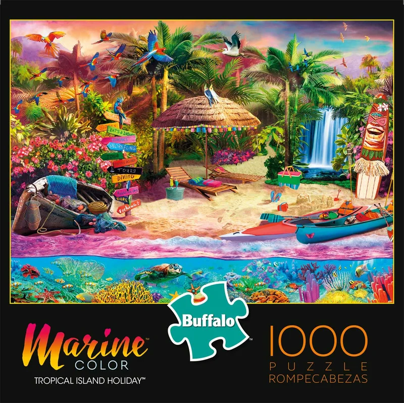 Marine Color: Tropical Island Holiday