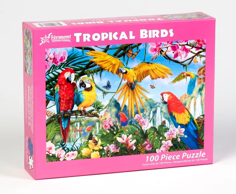Tropical Birds, Marcello Corti (100pcs)