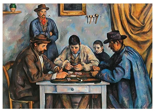 The Card Players, Paul Cézanne