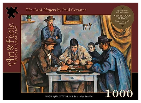 The Card Players, Paul Cézanne