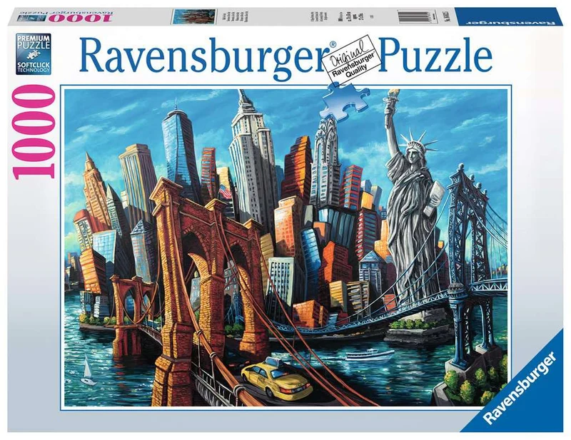 Ravensburger Welcome to New York, Miguel Freitas (1000pcs)