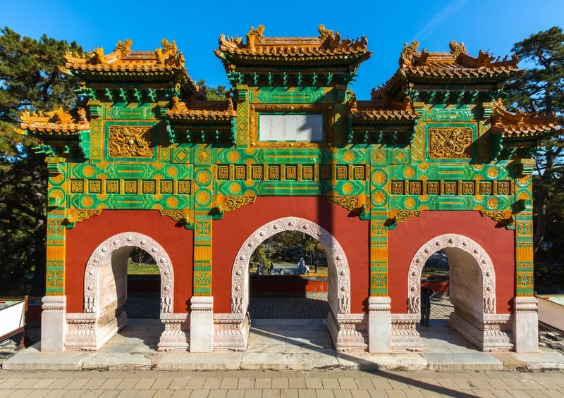34075 Gebäude - Chinesisches Tor Puzzle