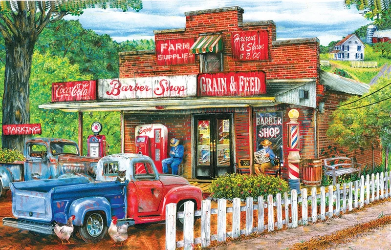 Saturday Morning at the Shop, Tom Wood