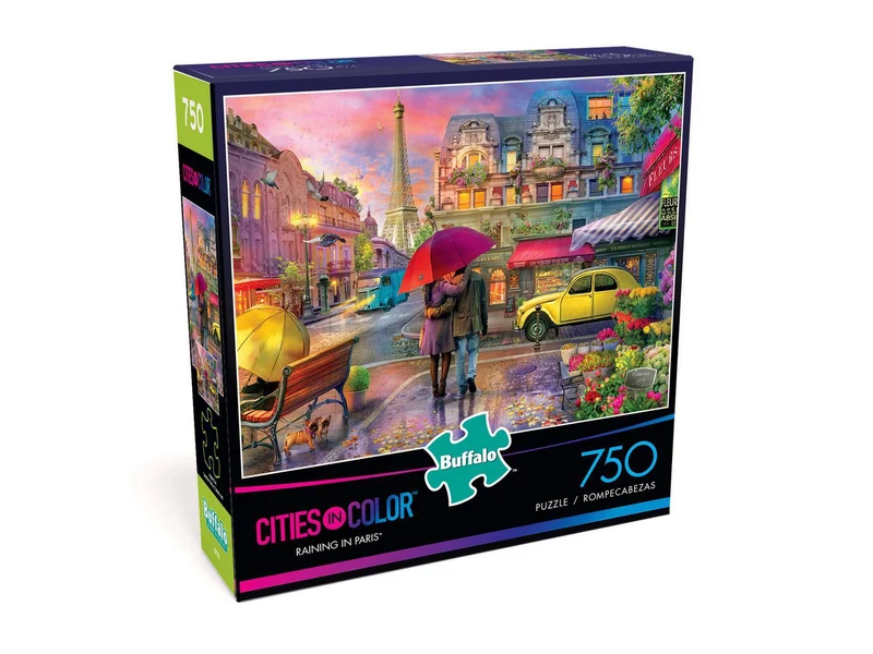 Cities in Color: Raining in Paris