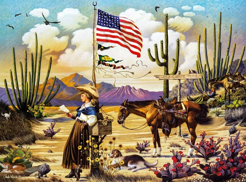 Love Letter from Laramie, Charles Wysocki