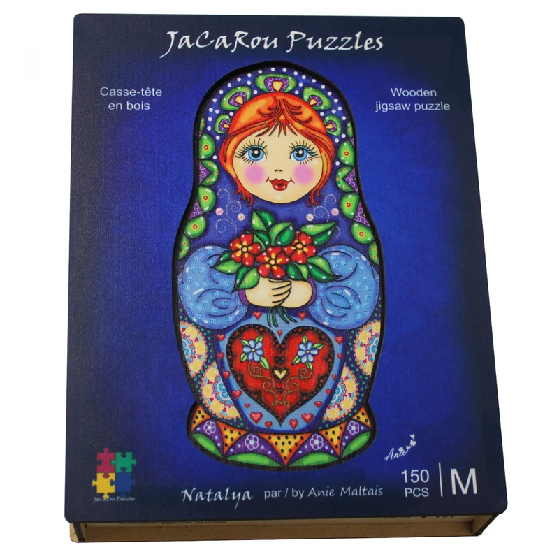 NATALYA, Anie Maltais (Wooden Jigsaw Puzzle)