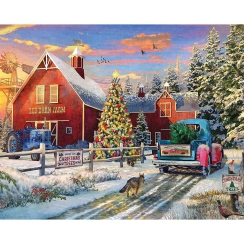 Red Barn Tree Farm (1000pcs)