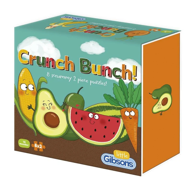 Crunch Bunch - 2x 8pc Jigsaw Puzzle