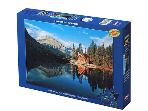 Banff National Park 500 Piece Puzzle, Glow in the Dark