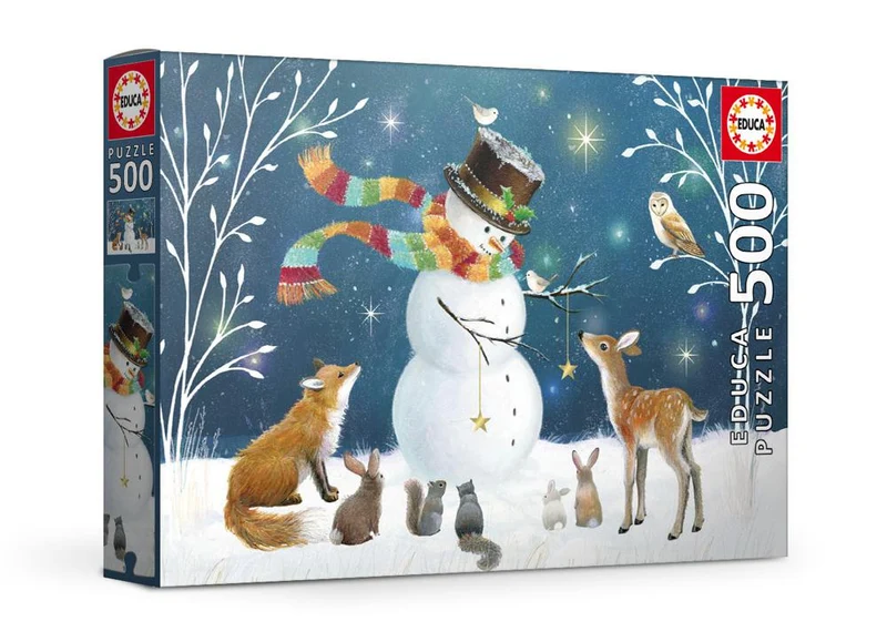 Snowman and friends, Sarah Summers