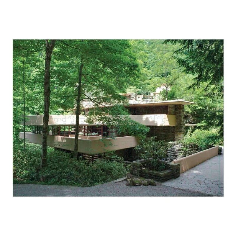 Frank Lloyd Wright Fallingwater Double-Sided