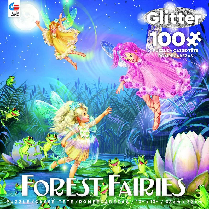 Forest Fairies: Fairies with Dancing Frogs (100pcs)