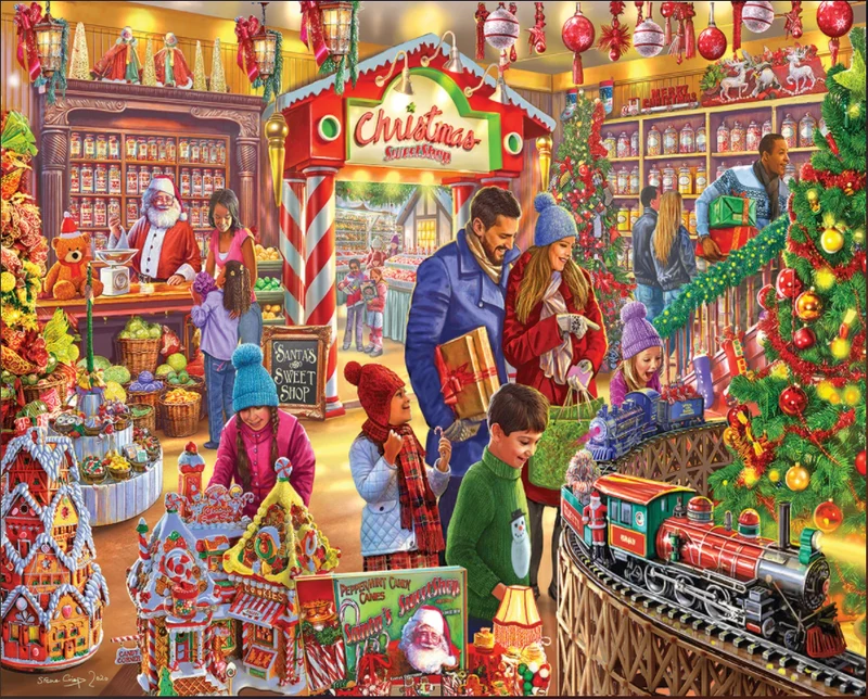 Christmas Sweet Shop, Steve Crisp