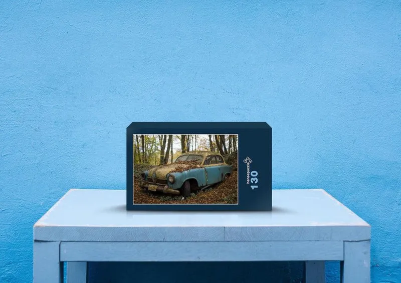 20893 Natur - Auto im Wald Puzzle