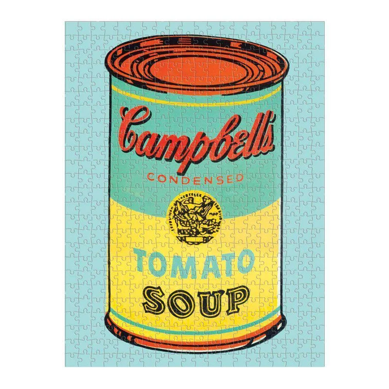Andy Warhol Soup Can Double-Sided