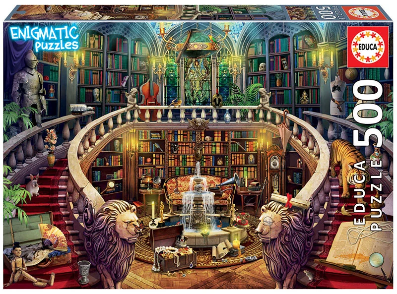Antique Library, Enigmatic Puzzle