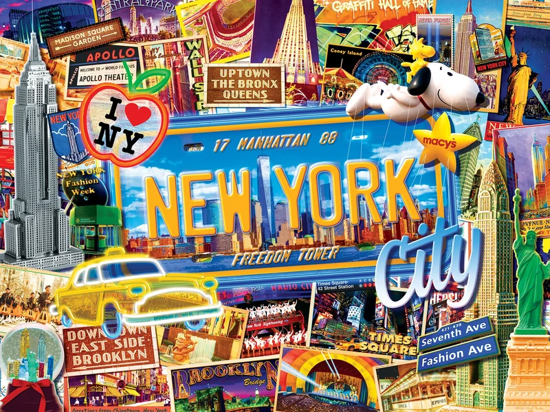 Travel Collages - New York