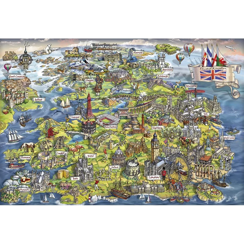Beautiful Britain, 500pc