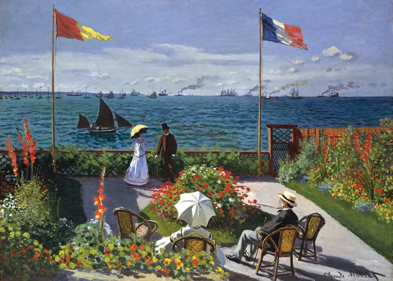 Garden at Saint Adresse, Monet