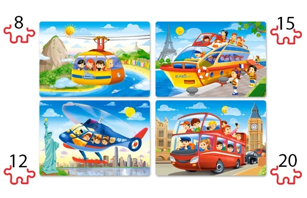 Travel the World, Castorland