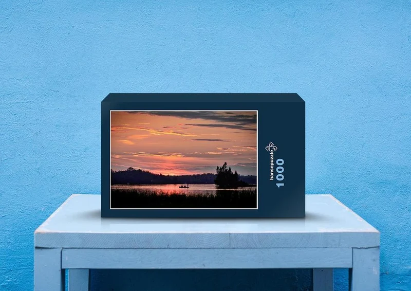 26435 Natur - Sonnenuntergang am Wasser Puzzle