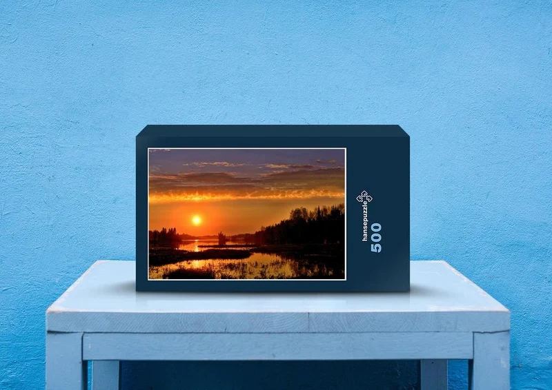 33922 Natur - Sonnenuntergang Puzzle