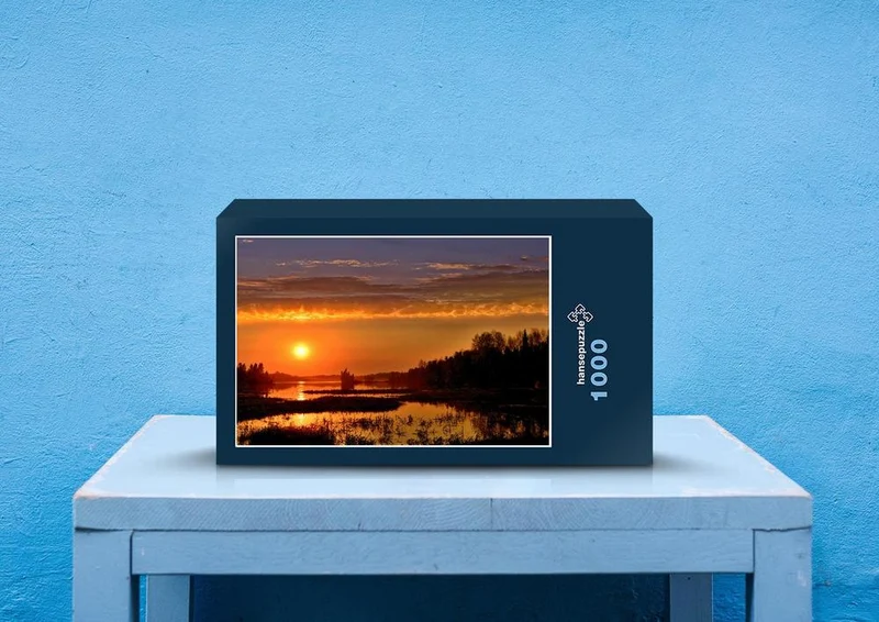 33922 Natur - Sonnenuntergang Puzzle