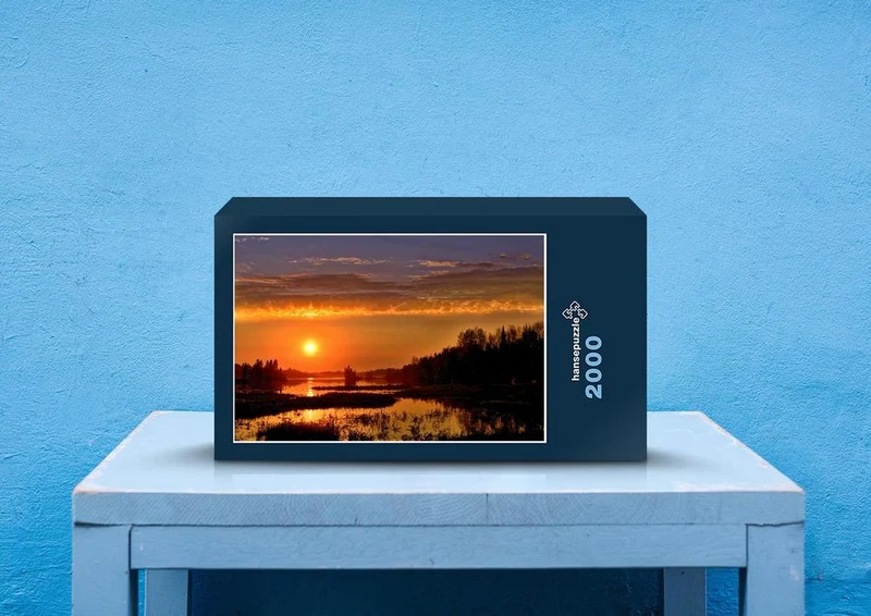 33922 Natur - Sonnenuntergang Puzzle