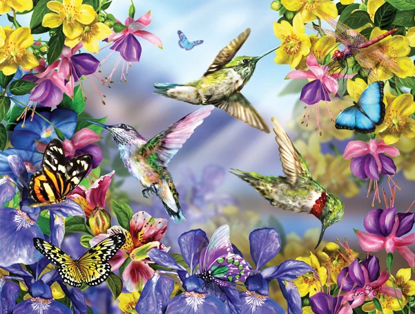 Butterflies & Hummingbirds, Lori Schory