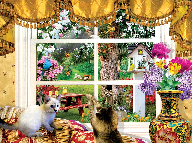 Through a Window, Lori Schory