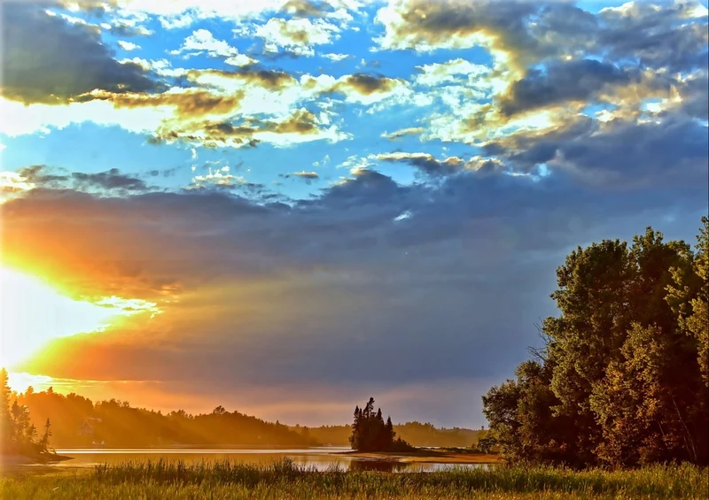 45209 Natur - Sonnenuntergang Puzzle