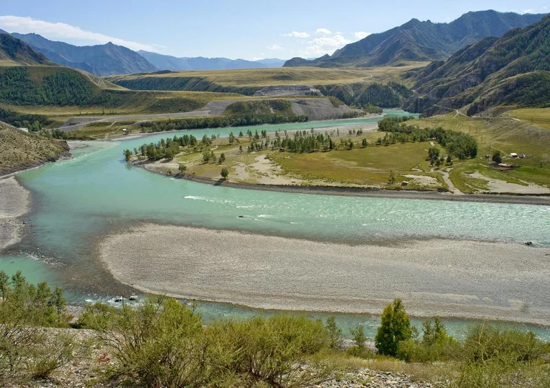 20833 Natur - Fluss in Sibirien Puzzle