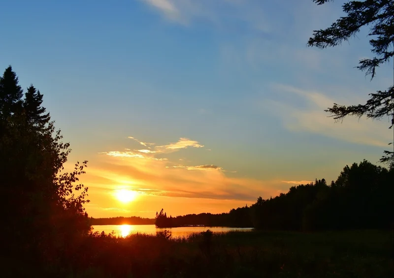34002 Natur - Sonnenuntergang Puzzle