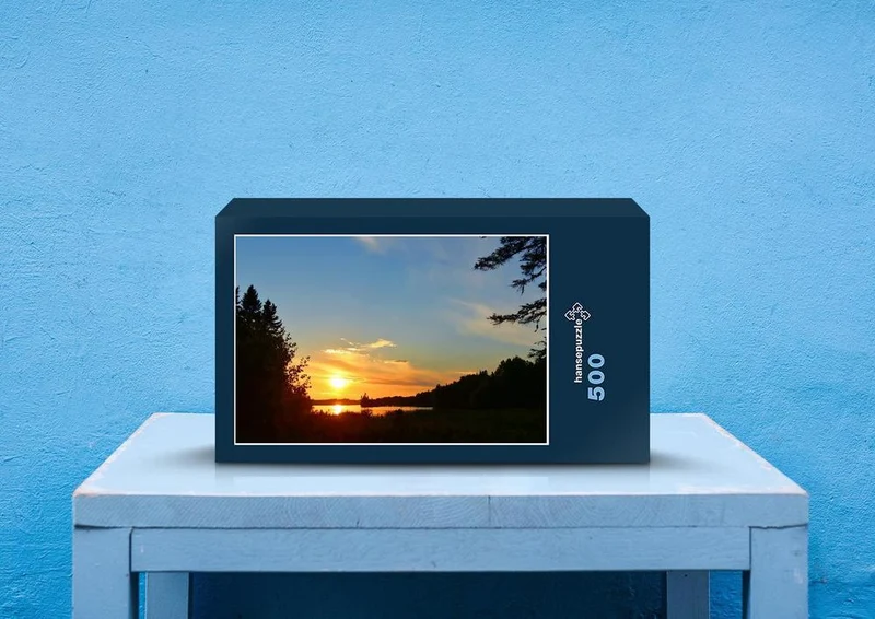 34002 Natur - Sonnenuntergang Puzzle