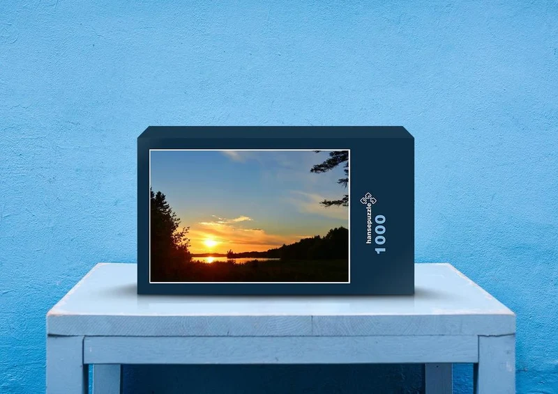 34002 Natur - Sonnenuntergang Puzzle