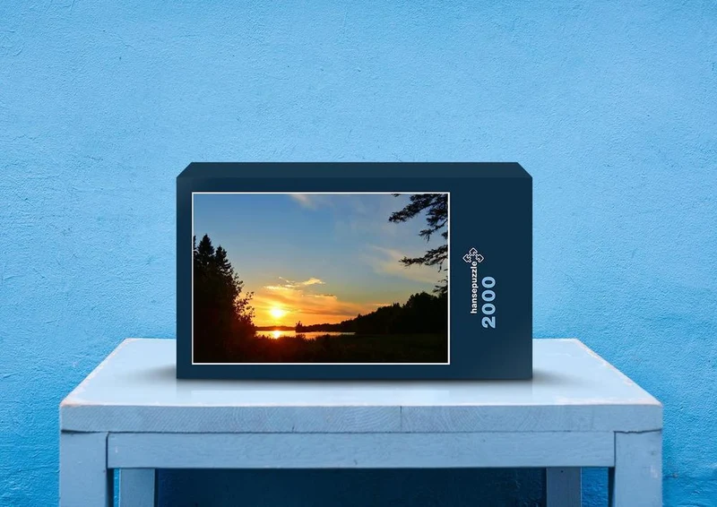 34002 Natur - Sonnenuntergang Puzzle