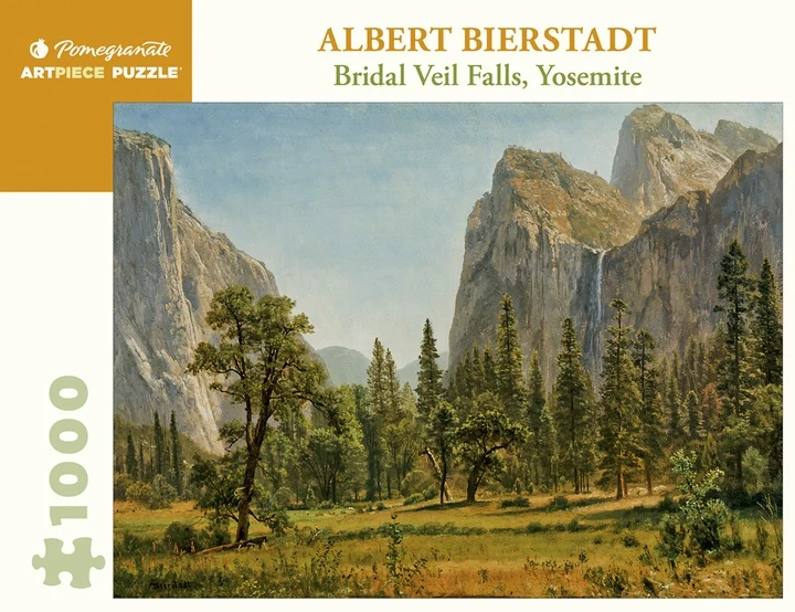 PFG Bridal Veil Falls, Yosemite, Albert Bierstadt