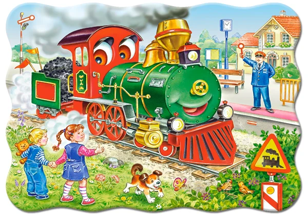 Green Locomotive