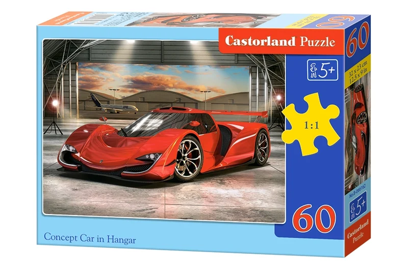Concept Car in Hangar