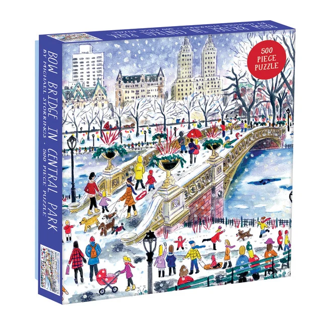 Bow Bridge in Central Park, Michael Storrings