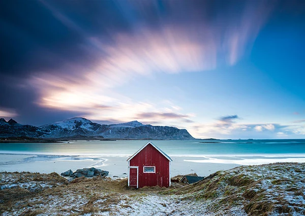 Hut on the Atlantic Coast