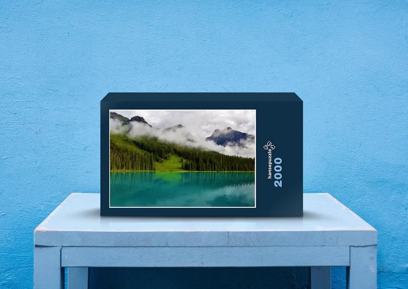 20733 Natur - Bergsee mit Wolken Puzzle