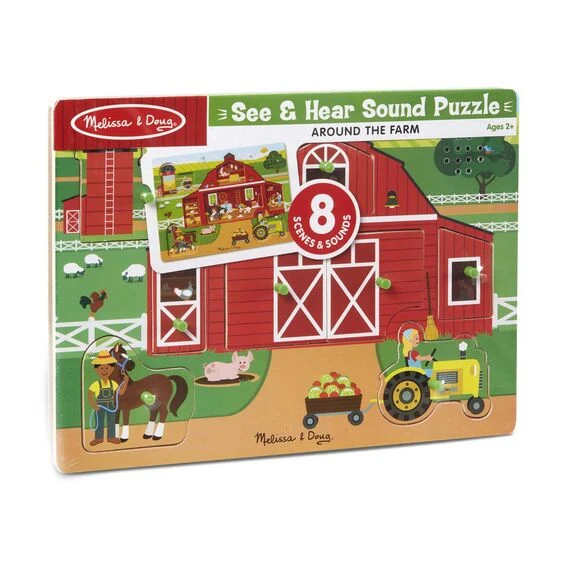 Around the Farm- Sound Puzzle