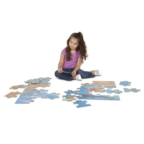 Natural Play Floor Puzzle: Under The Sea