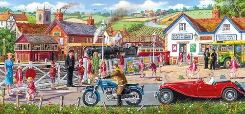Railroad Crossing, Derek Roberts